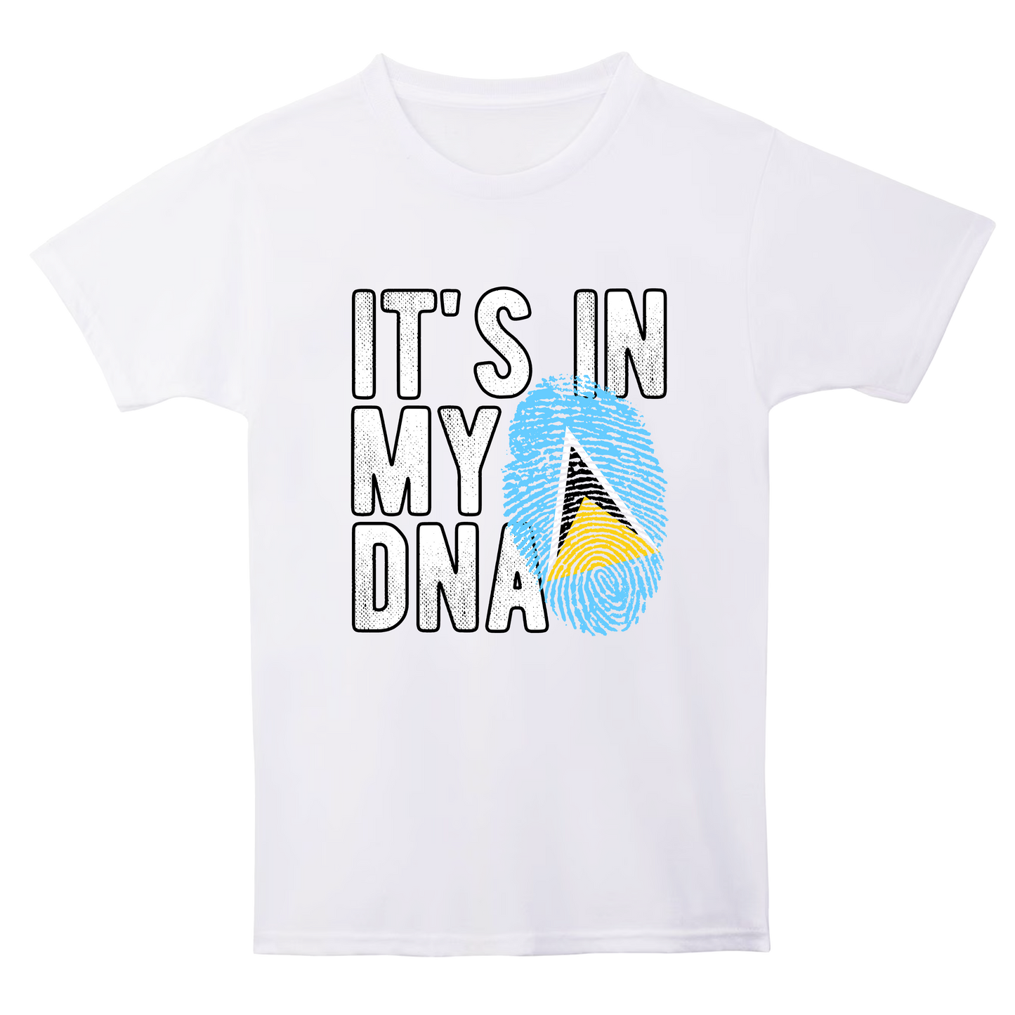"ITS IN MY DNA" Saint Lucia Tee