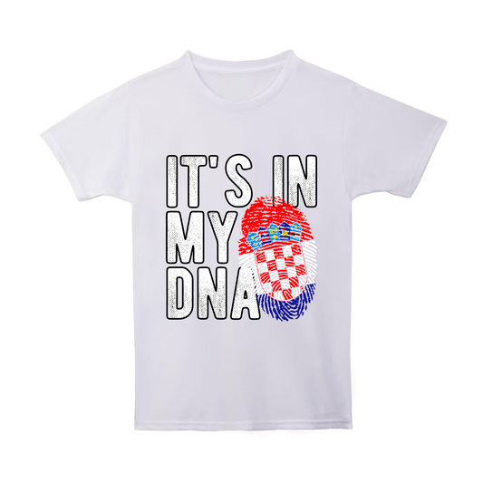 "IT'S IN MY DNA" Croatia Tee