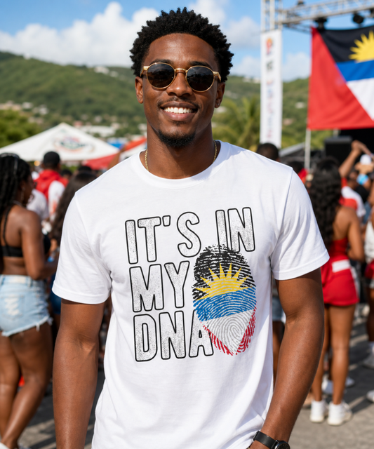"IT'S IN MY DNA" Antigua Tee