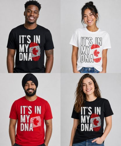 "IT'S IN MY DNA" Canada Tee