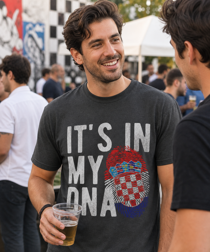 "IT'S IN MY DNA" Croatia Tee