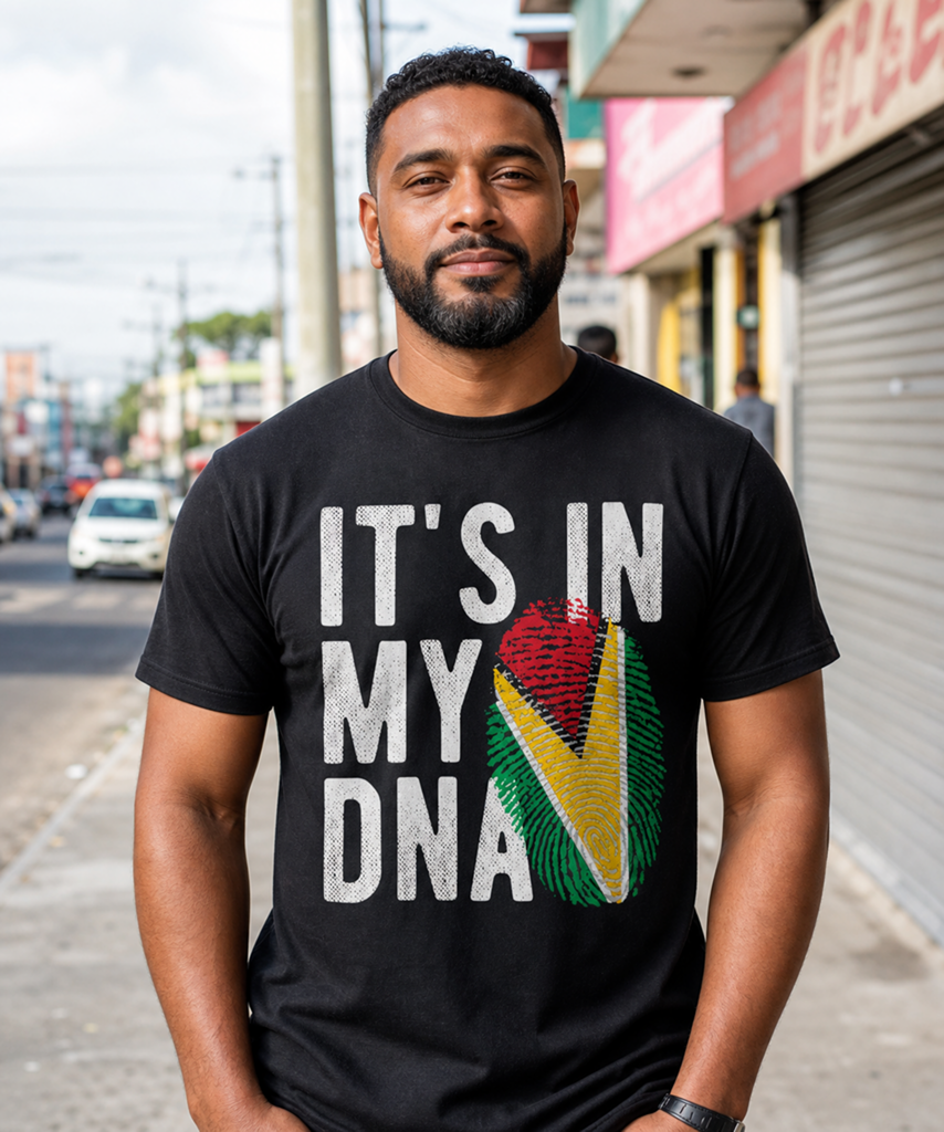 "IT'S IN MY DNA" Guyana Tee
