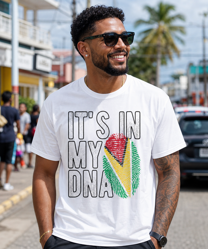 "IT'S IN MY DNA" Guyana Tee