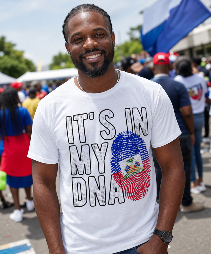 "IT'S IN MY DNA" Haiti Tee