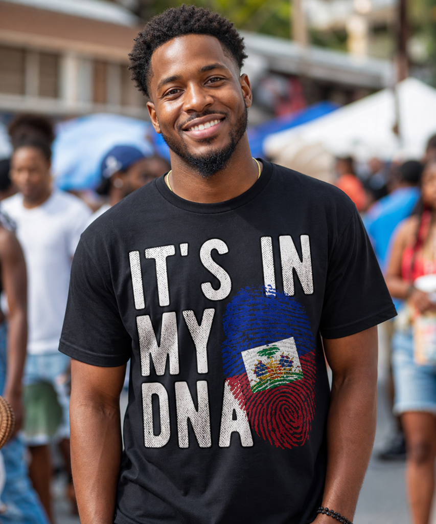 "IT'S IN MY DNA" Haiti Tee