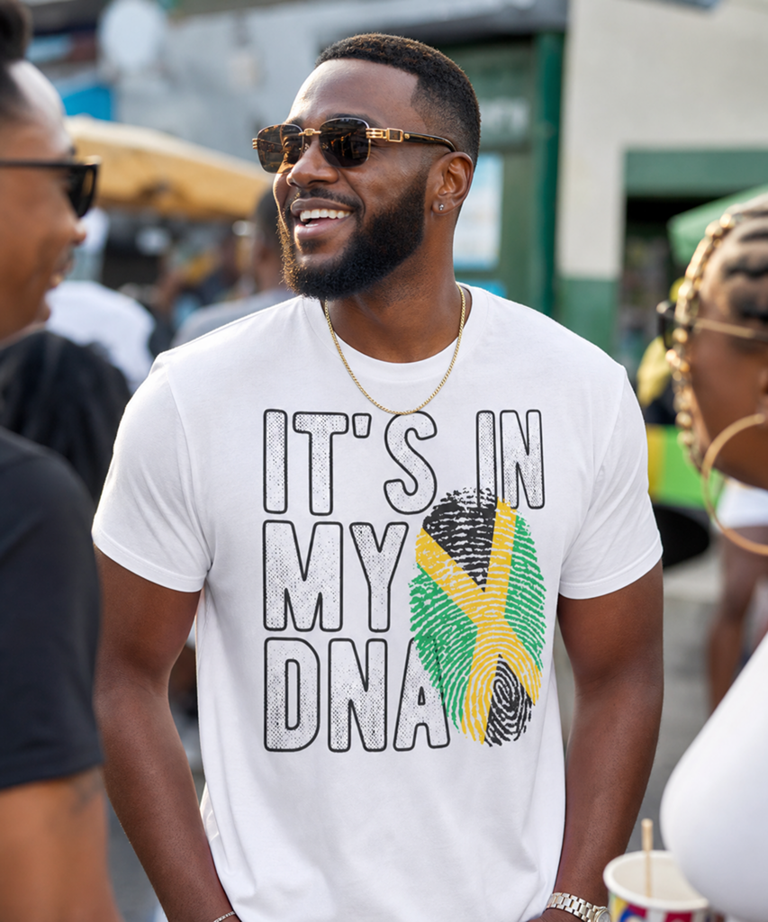 "IT'S IN MY DNA" Jamaica Tee