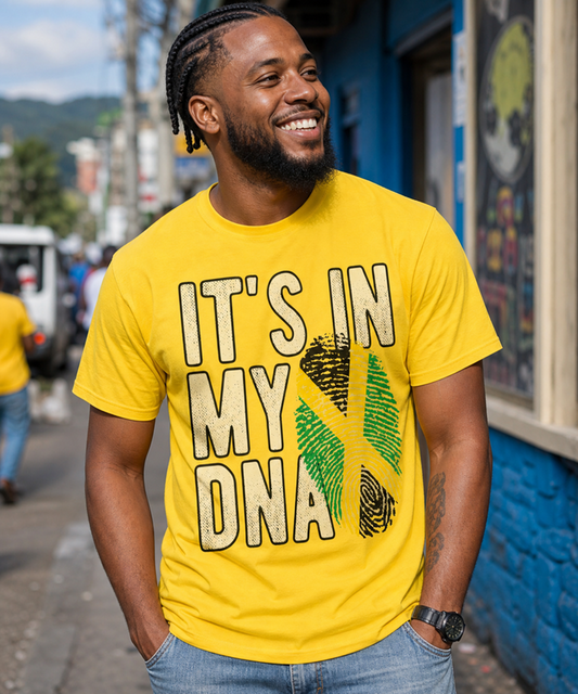 "IT'S IN MY DNA" Jamaica Tee
