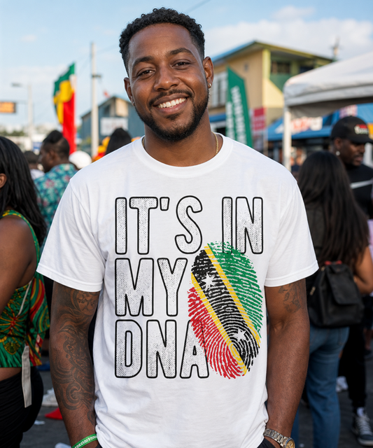 "IT'S IN MY DNA" Saint Kitts and Nevis tee