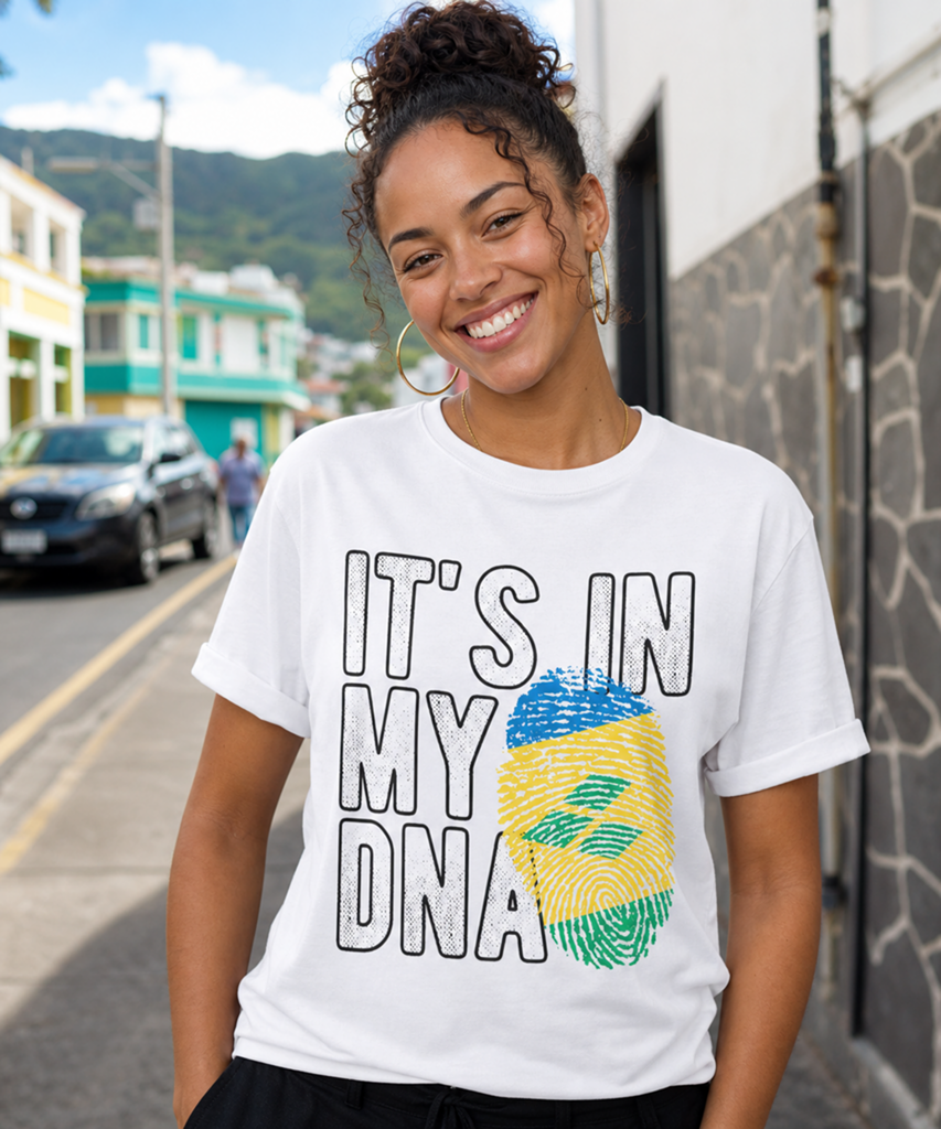 "IT'S IN MY DNA" St Vincent Tee