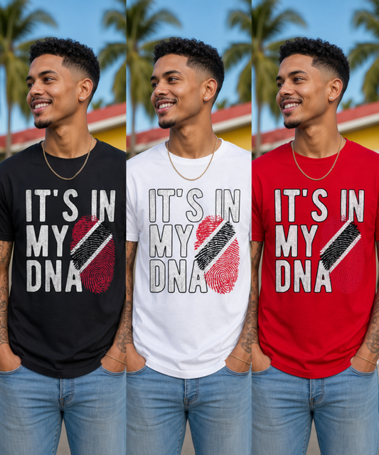 "IT'S IN MY DNA" Trinidad & Tobago Tee