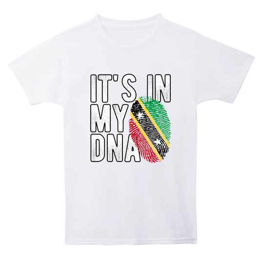 "ITS IN MY DNA" Saint Kitts and Nevis tee